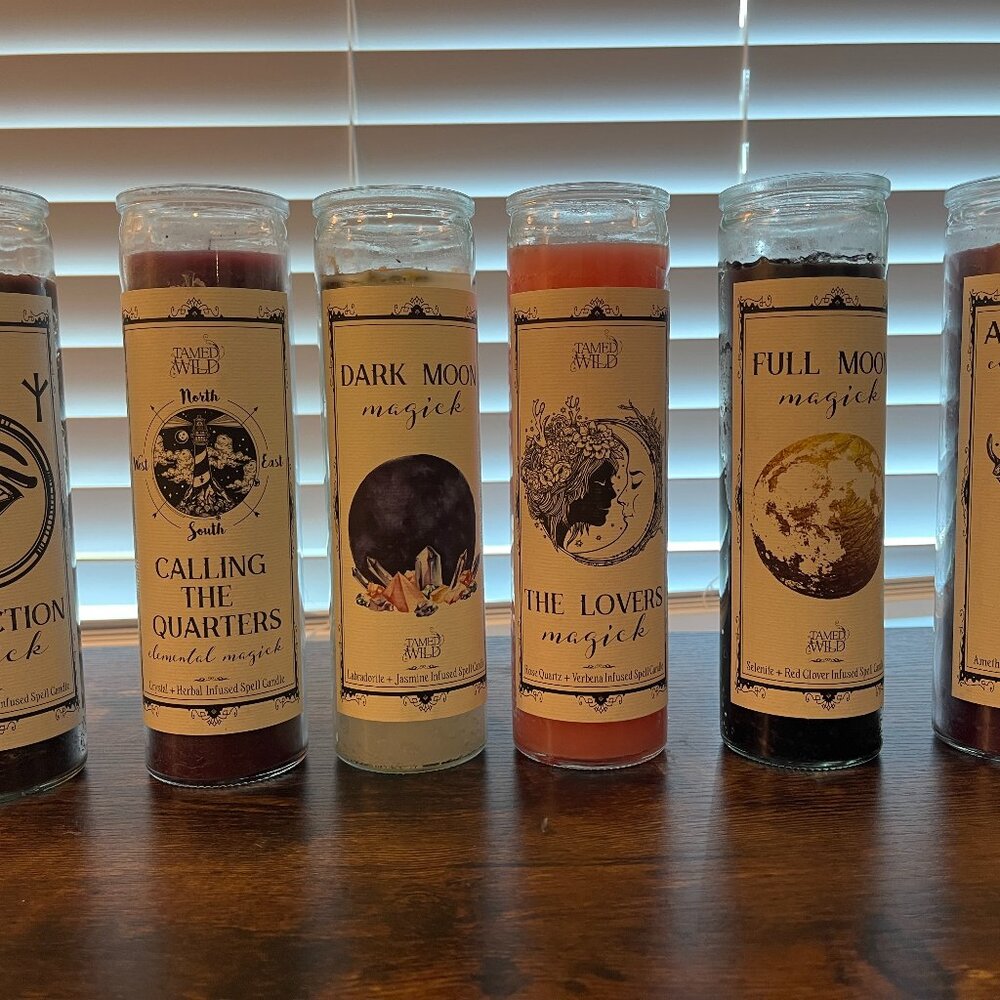 Tamed Wild Spell Candles